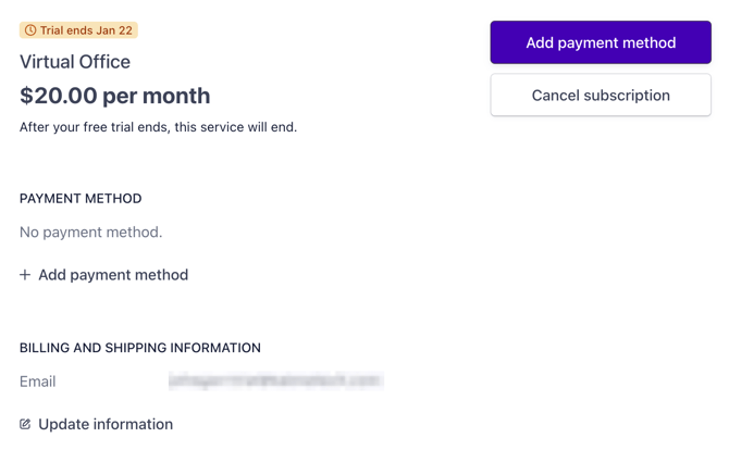 ADD PAYMENT - STRIPE